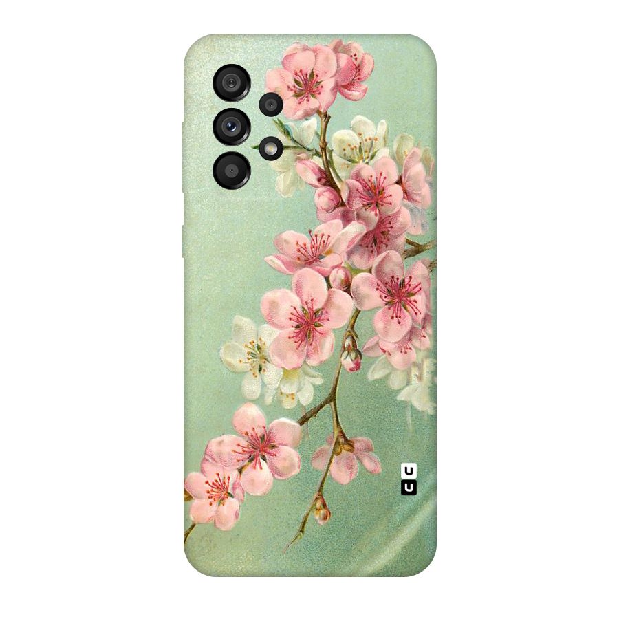 Blossom Cherry Design Original Polycarbonate Back Case for Galaxy A73 5G