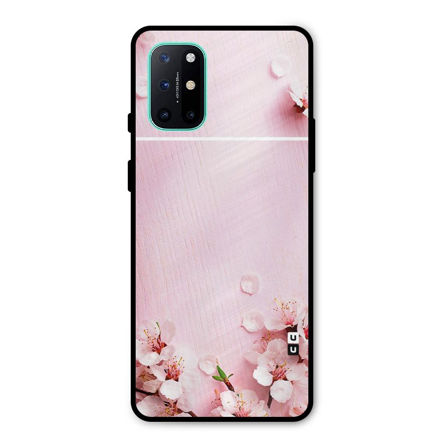 Blossom Frame Pink Metal Back Case for OnePlus 8T