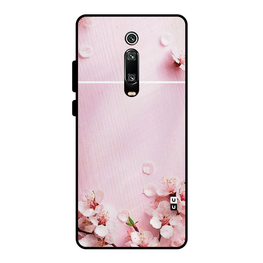 Blossom Frame Pink Metal Back Case for Redmi K20