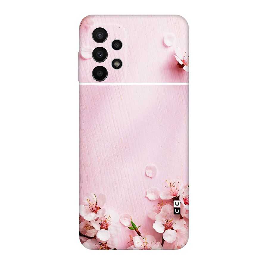 Blossom Frame Pink Original Polycarbonate Back Case for Galaxy A23