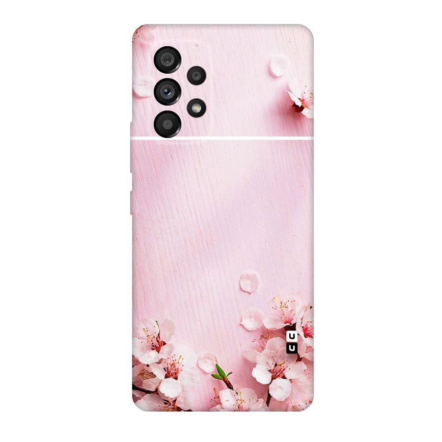 Blossom Frame Pink Original Polycarbonate Back Case for Galaxy A53 5G