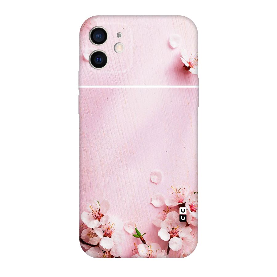 Blossom Frame Pink Original Polycarbonate Back Case for iPhone 12