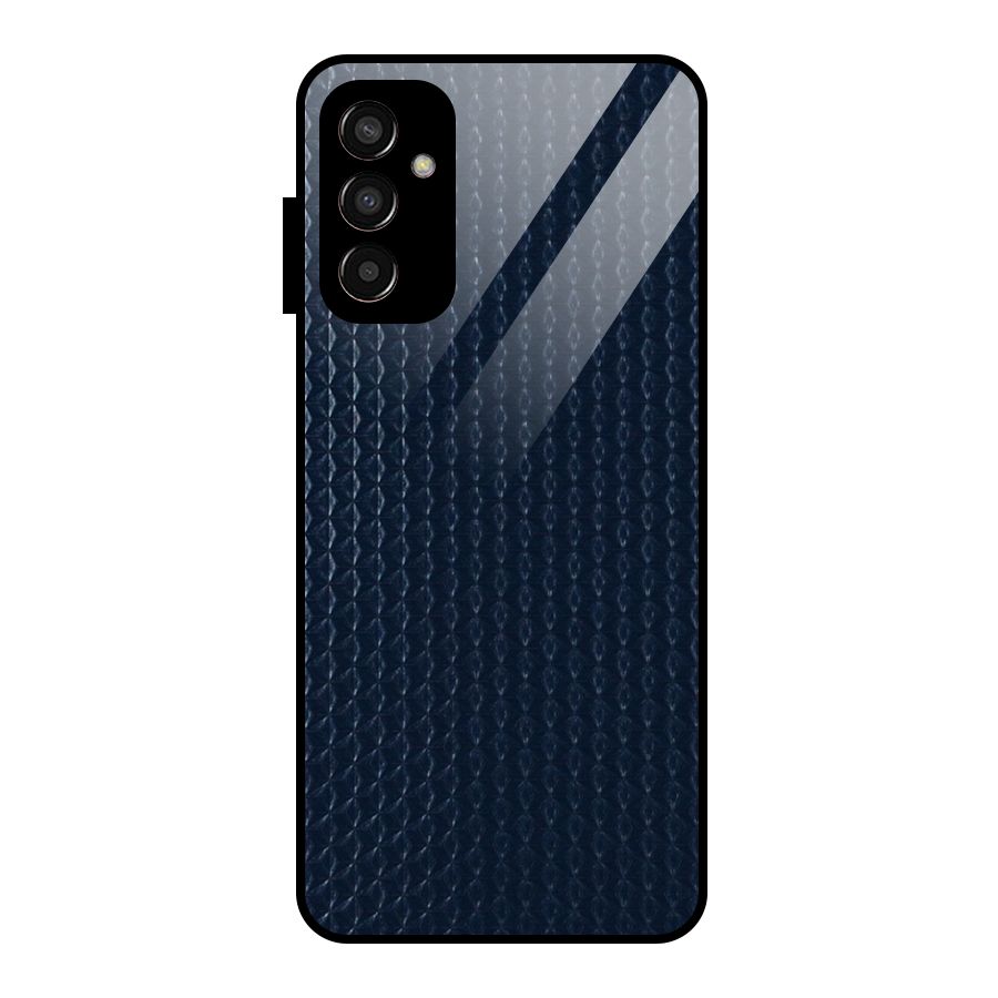 Blue Pattern Glass Back Case for Galaxy F13
