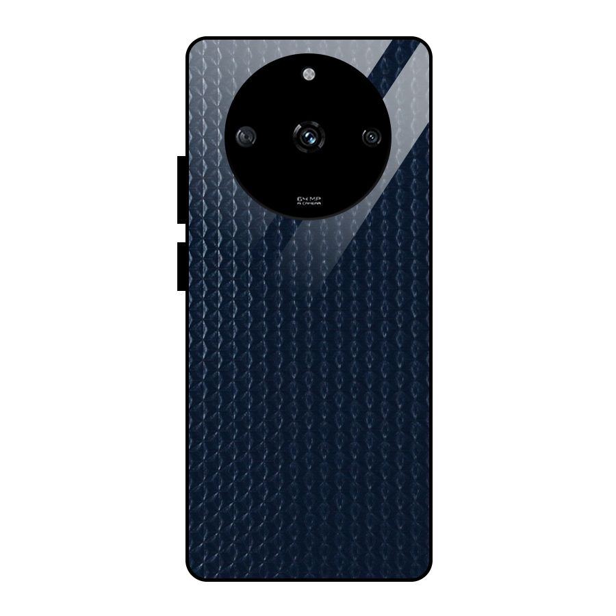 Blue Pattern Glass Back Case for Realme Narzo 60 5G