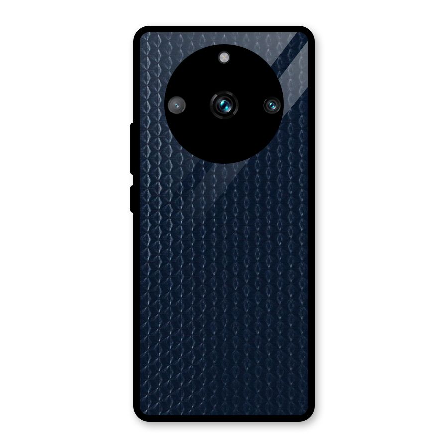 Blue Pattern Glass Back Case for Realme Narzo 60 Pro