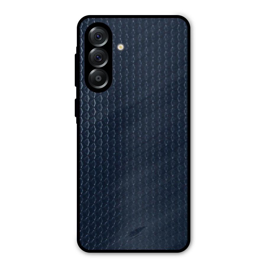 Blue Pattern Metal Back Case for Galaxy A56