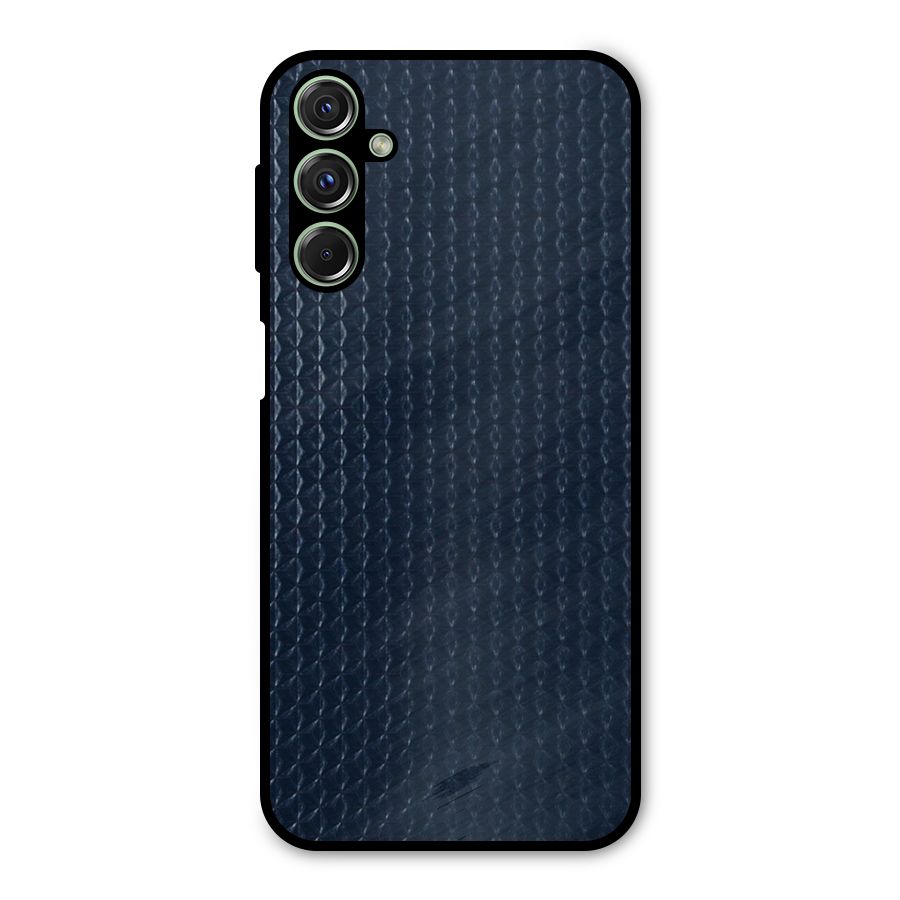 Blue Pattern Metal Back Case for Galaxy M34