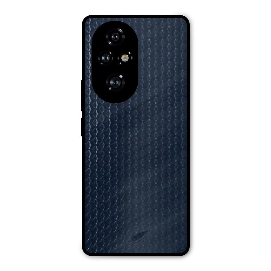 Blue Pattern Metal Back Case for Honor 200 Pro