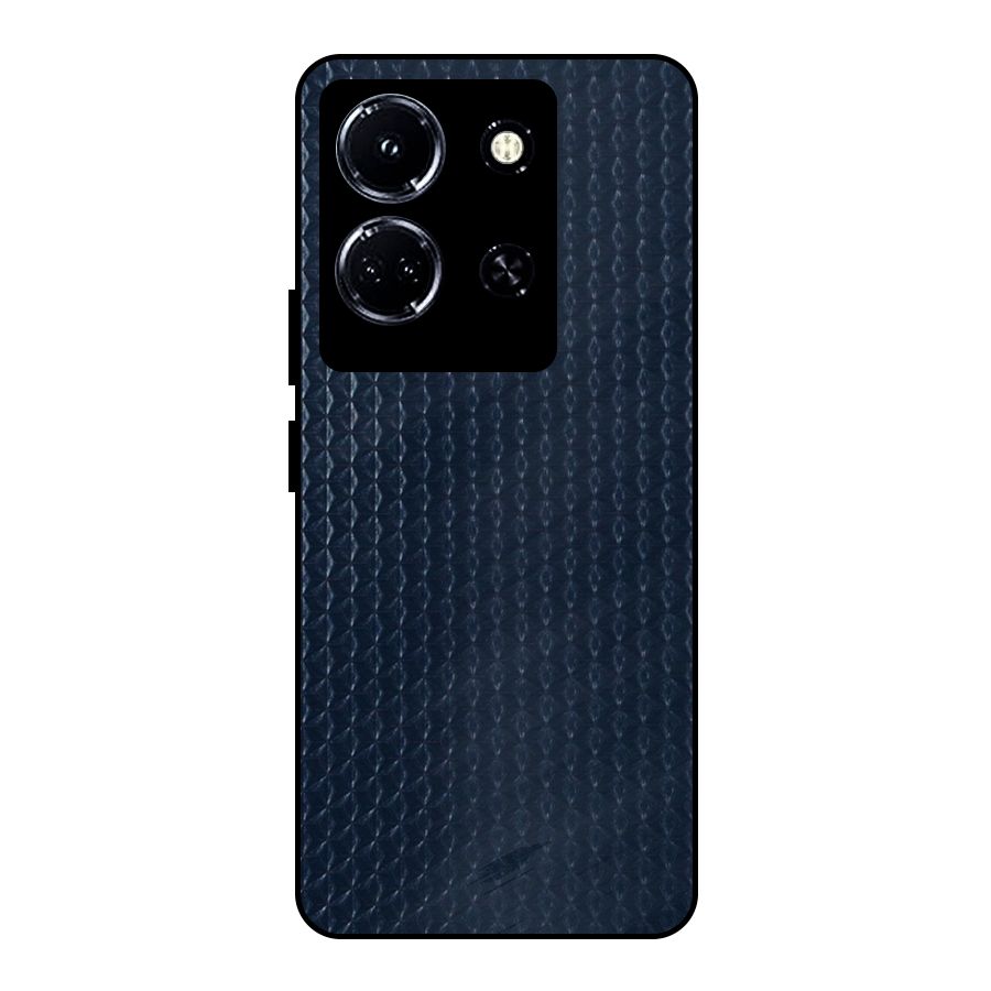 Blue Pattern Metal Back Case for Infinix Note 30 5G