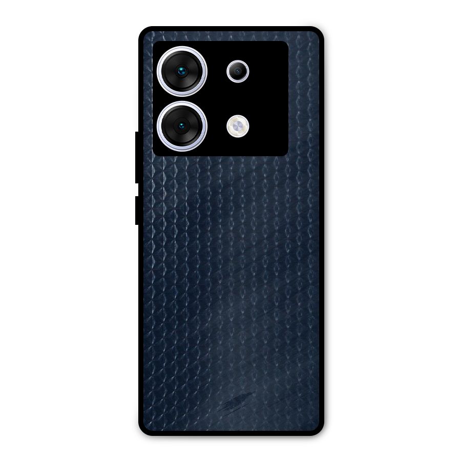Blue Pattern Metal Back Case for Infinix Zero 30 5G