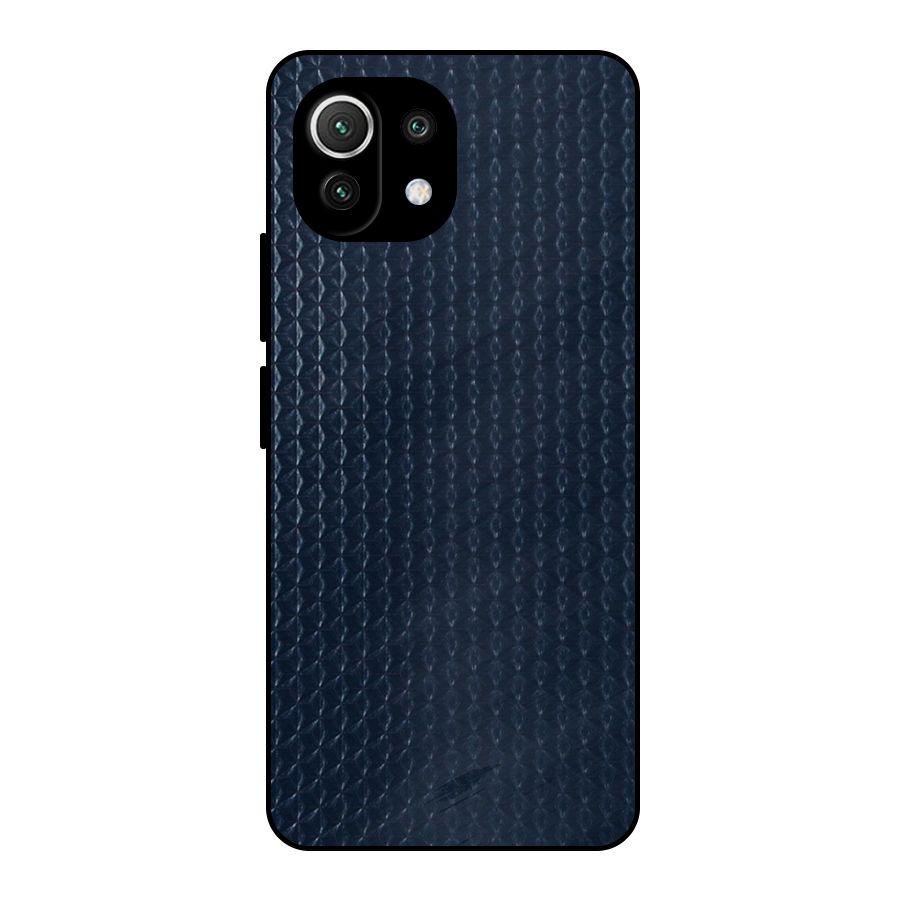 Blue Pattern Metal Back Case for Mi 11 Lite NE 5G