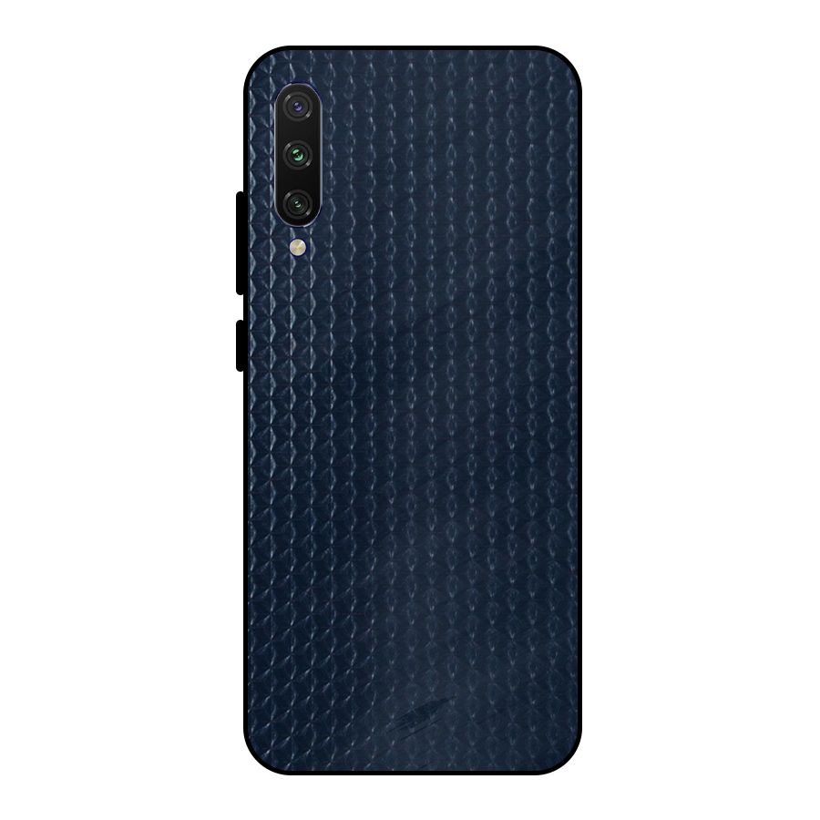 Blue Pattern Metal Back Case for Mi A3