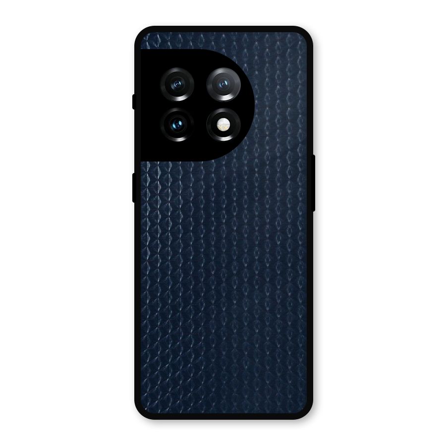 Blue Pattern Metal Back Case for OnePlus 11