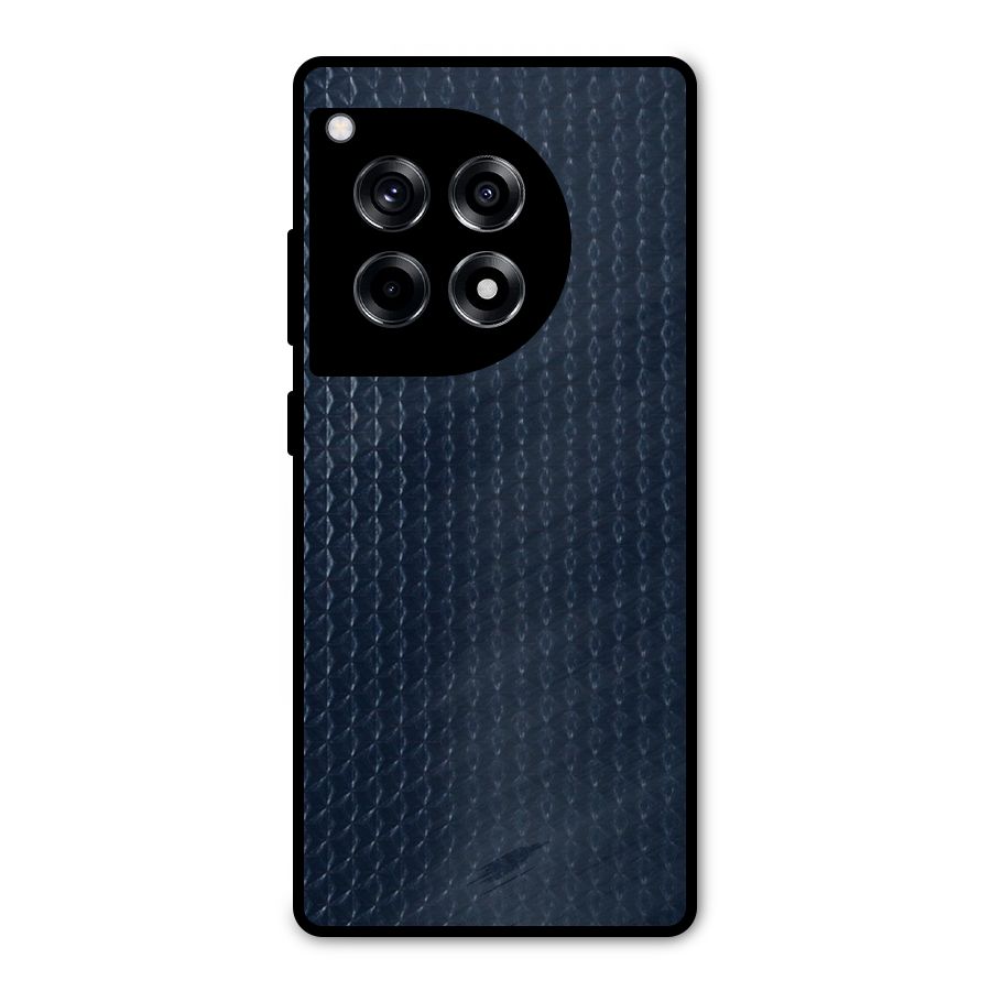 Blue Pattern Metal Back Case for OnePlus 12R