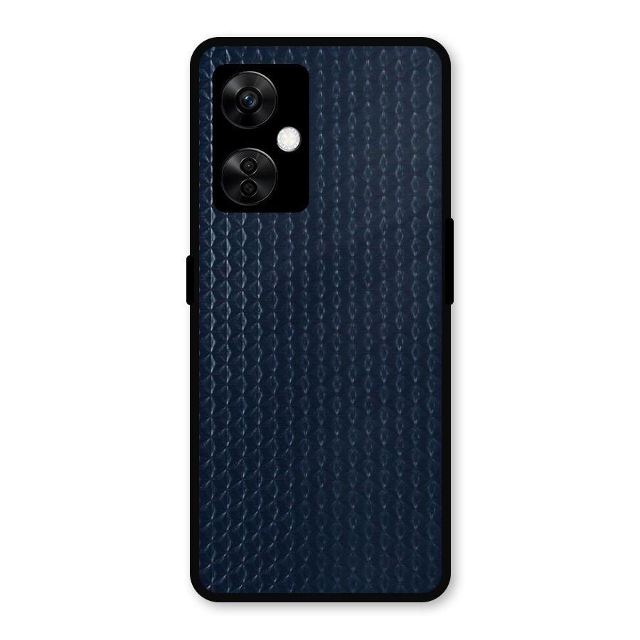Blue Pattern Metal Back Case for OnePlus Nord CE 3 Lite