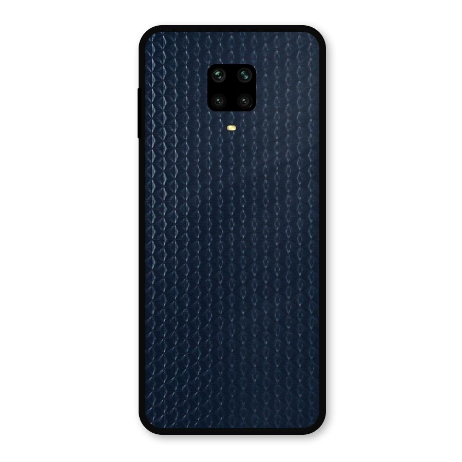 Blue Pattern Metal Back Case for Poco M2 Pro