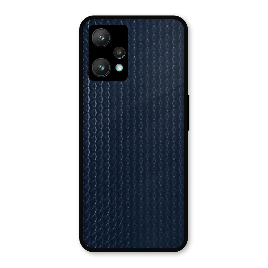 Blue Pattern Metal Back Case for Realme 9