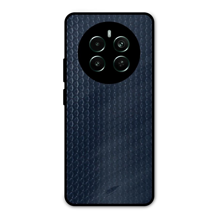 Blue Pattern Metal Back Case for Realme Narzo 70 Pro
