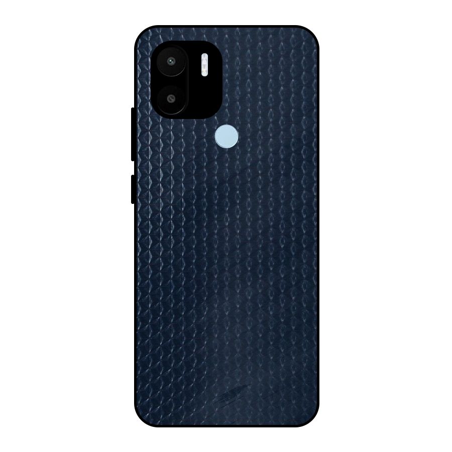 Blue Pattern Metal Back Case for Redmi A2+
