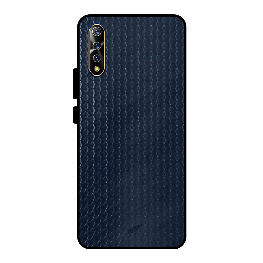 Blue Pattern Metal Back Case for Vivo S1