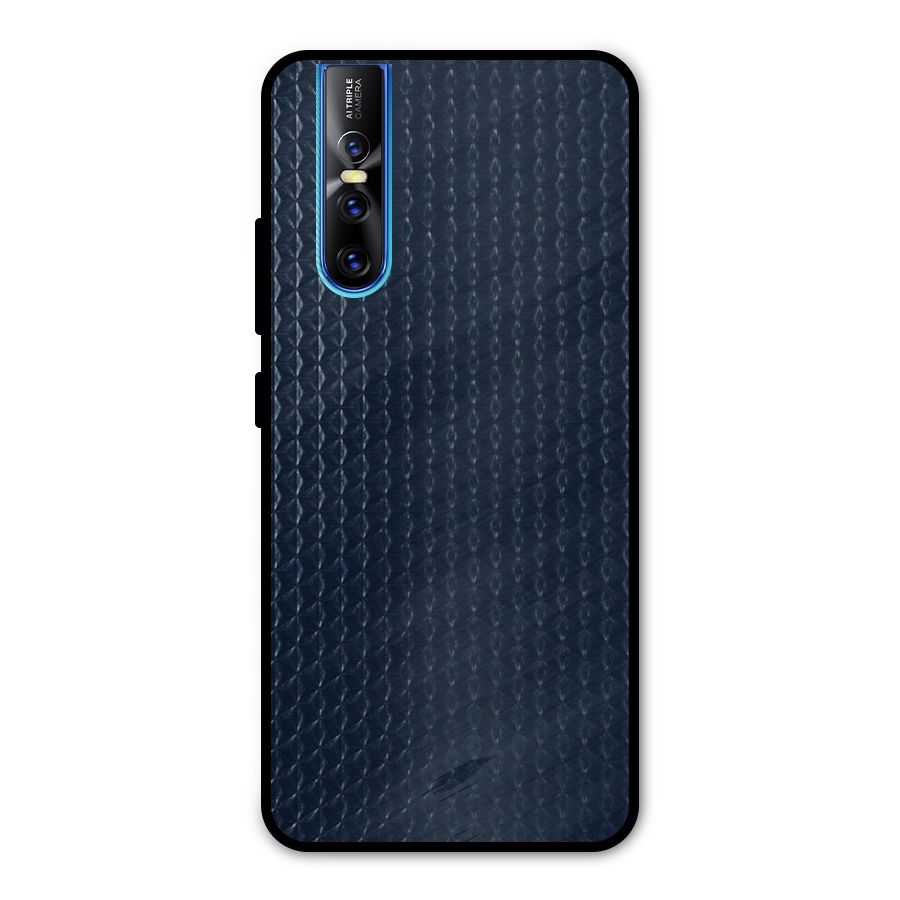 Blue Pattern Metal Back Case for Vivo V15 Pro
