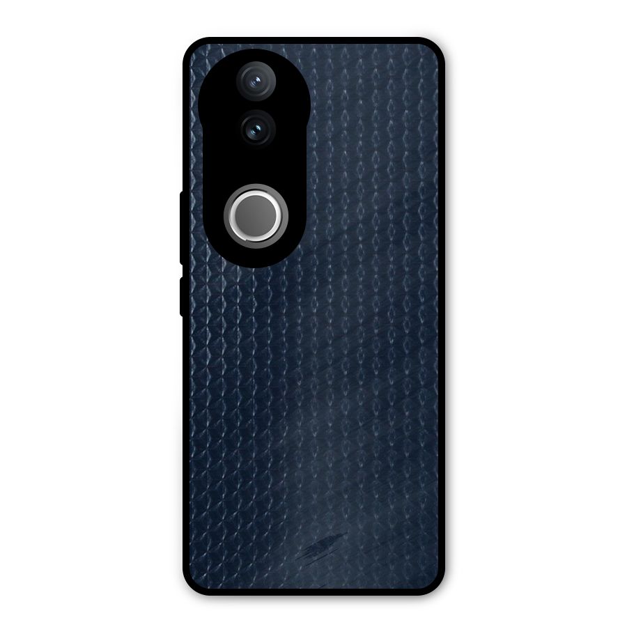Blue Pattern Metal Back Case for Vivo V50e