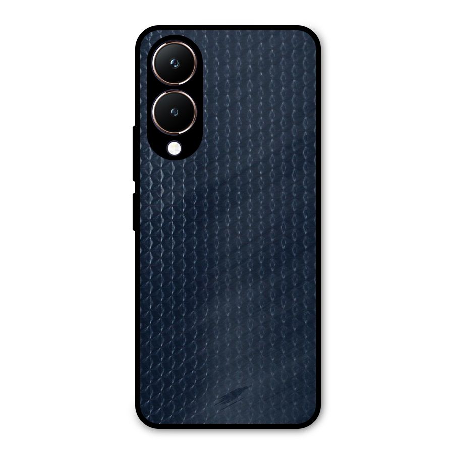 Blue Pattern Metal Back Case for Vivo Y28