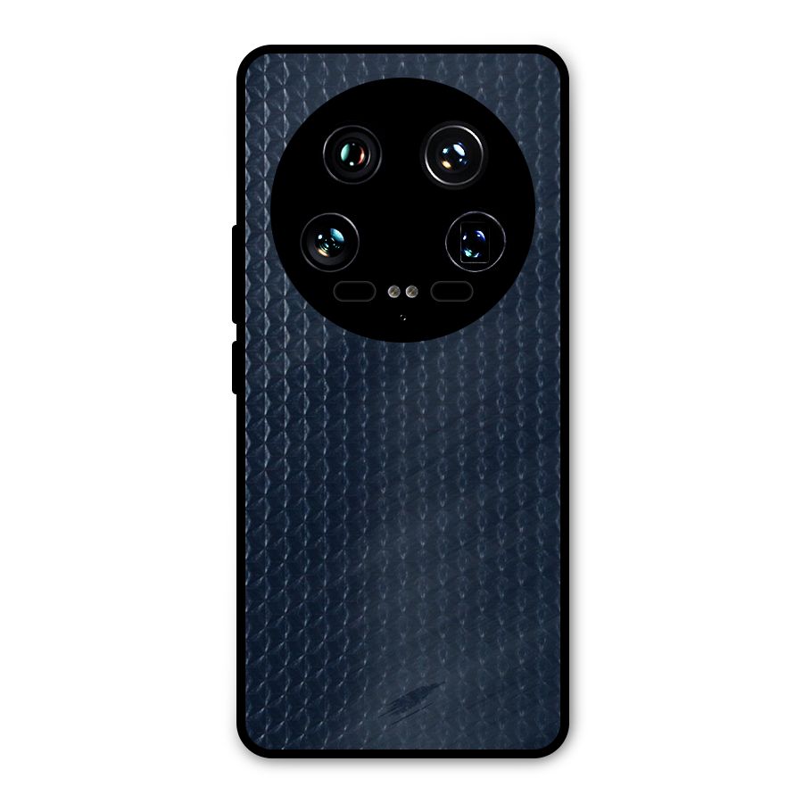 Blue Pattern Metal Back Case for Xiaomi 14 Ultra