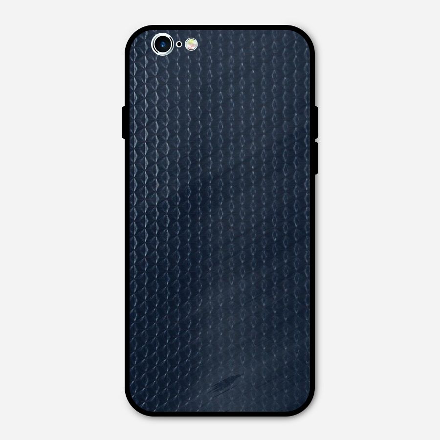 Blue Pattern Metal Back Case for iPhone 6 6s