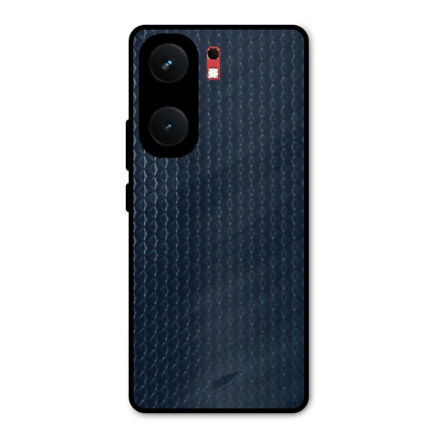 Blue Pattern Metal Back Case for iQOO Neo 9 Pro