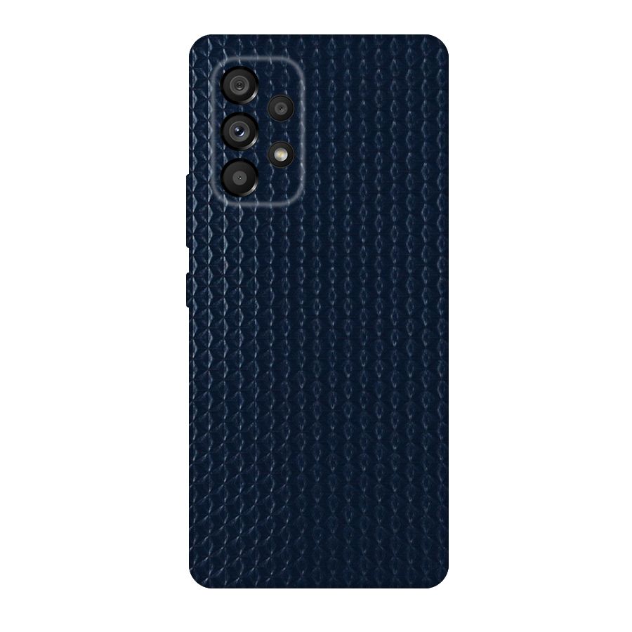 Blue Pattern Original Polycarbonate Back Case for Galaxy A53 5G