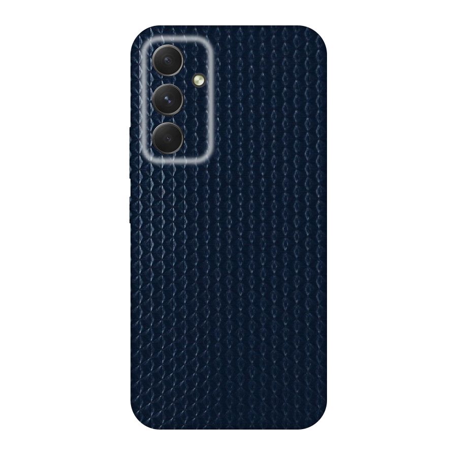 Blue Pattern Original Polycarbonate Back Case for Galaxy A54