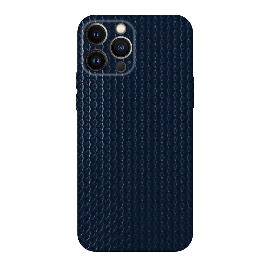 Blue Pattern Original Polycarbonate Back Case for iPhone 13 Pro Max