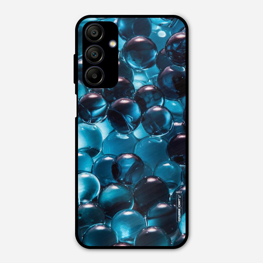 Blue Abstract Balls Metal Back Case for Galaxy A15 5G
