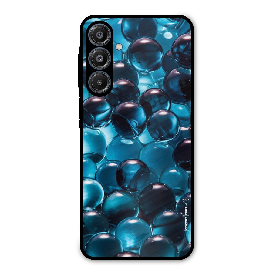 Blue Abstract Balls Metal Back Case for Galaxy A16 5G