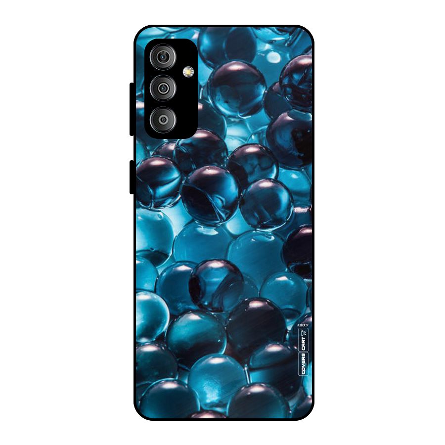 Blue Abstract Balls Metal Back Case for Galaxy F23