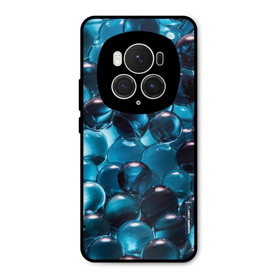 Blue Abstract Balls Metal Back Case for Honor Magic6 Pro