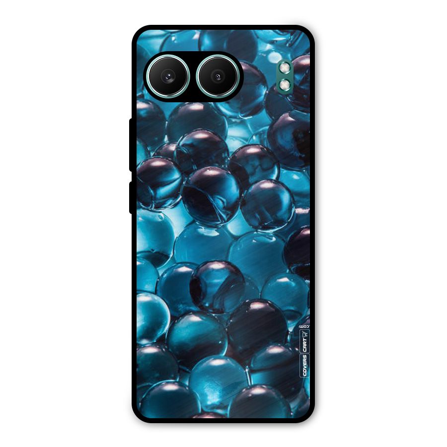 Blue Abstract Balls Metal Back Case for OnePlus Nord 4