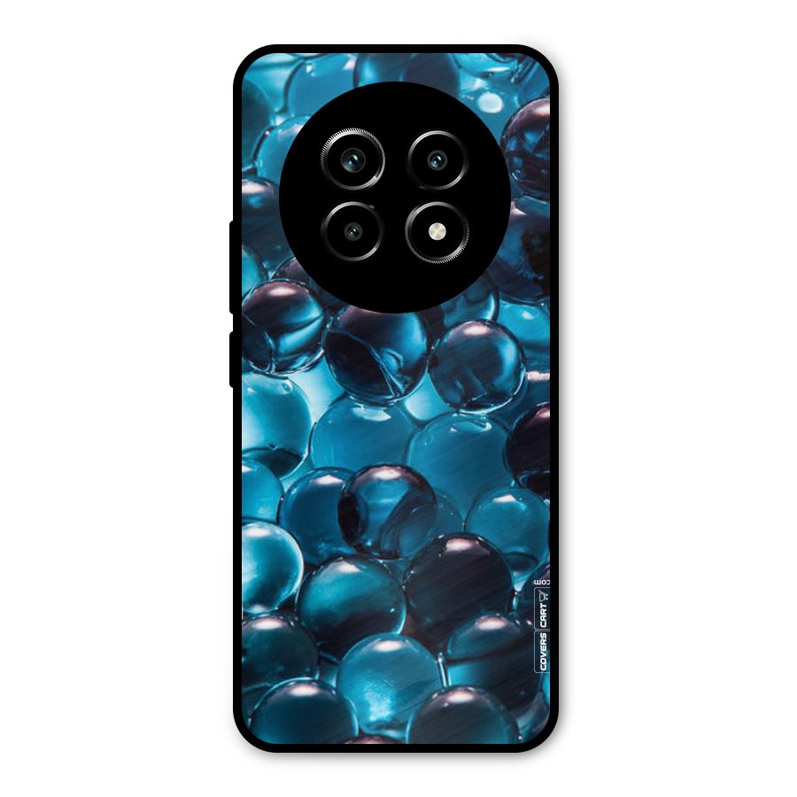 Blue Abstract Balls Metal Back Case for Realme 13 Pro