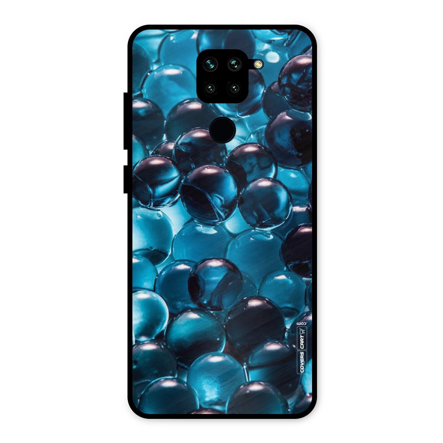 Blue Abstract Balls Metal Back Case for Redmi Note 9