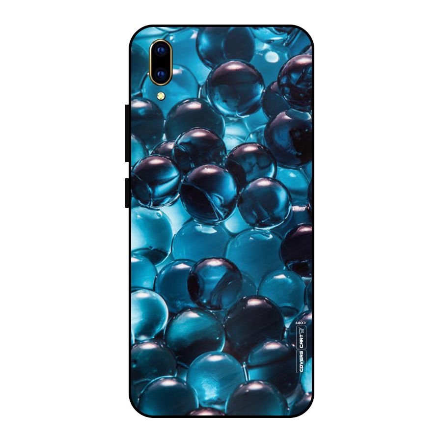 Blue Abstract Balls Metal Back Case for Vivo V11 Pro