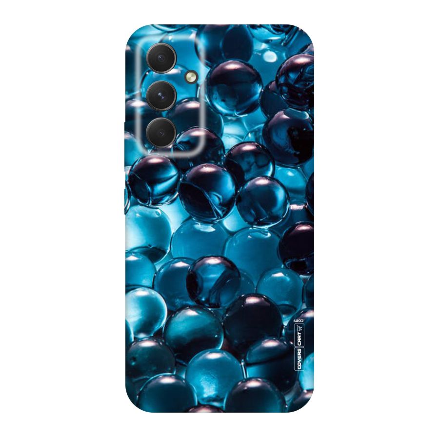 Blue Abstract Balls Original Polycarbonate Back Case for Galaxy A54
