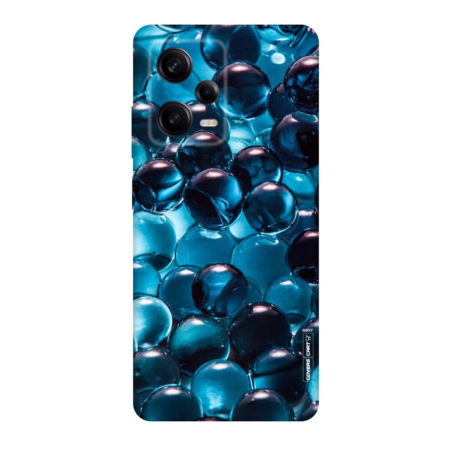 Blue Abstract Balls Original Polycarbonate Back Case for Redmi Note 12 Pro