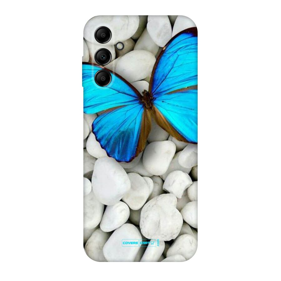 Blue Butterfly Original Polycarbonate Back Case for Galaxy A14 5G