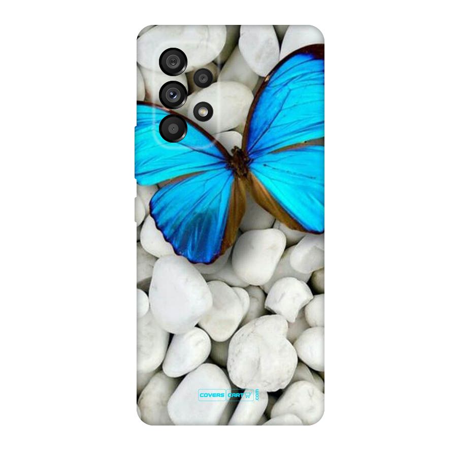 Blue Butterfly Original Polycarbonate Back Case for Galaxy A53 5G