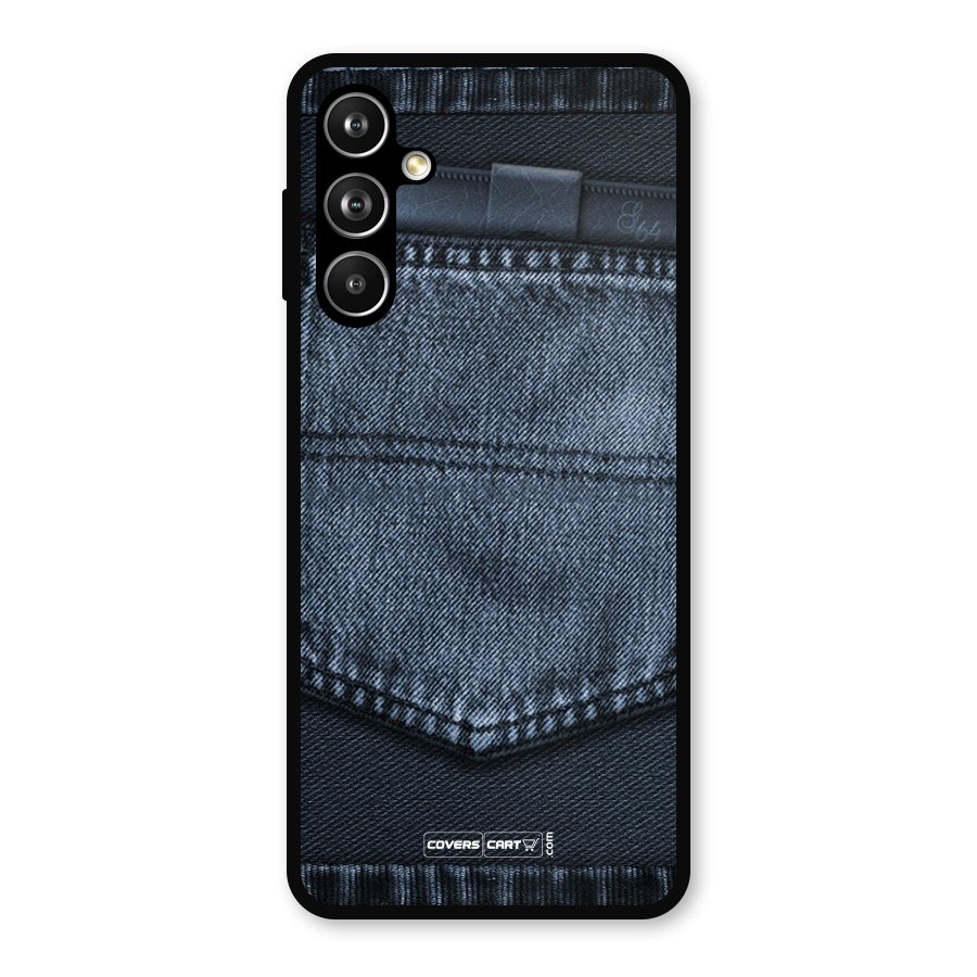 Blue Denim Metal Back Case for Samsung Galaxy M54
