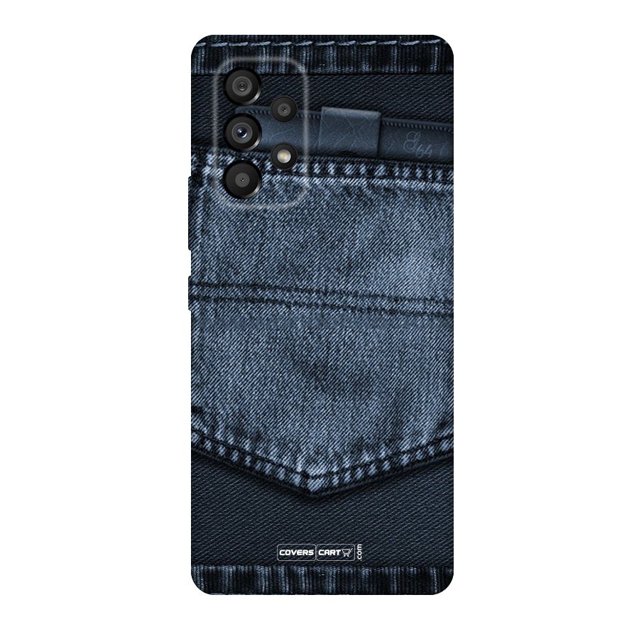 Blue Denim Original Polycarbonate Back Case for Galaxy A53 5G