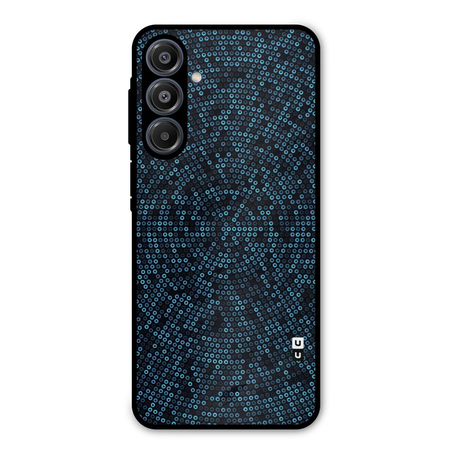 Blue Disco Lights Metal Back Case for Galaxy A16 5G