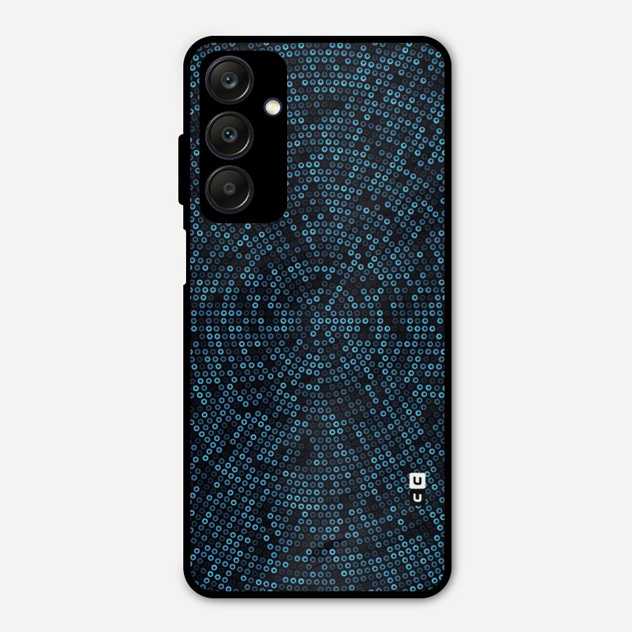 Blue Disco Lights Metal Back Case for Galaxy A25 5G