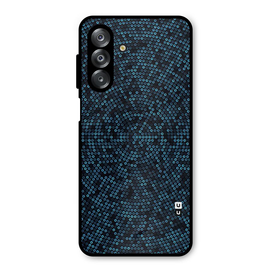 Blue Disco Lights Metal Back Case for Galaxy A26